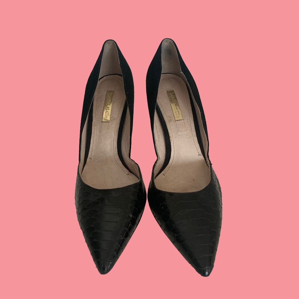 Louise et Cie Black Heels